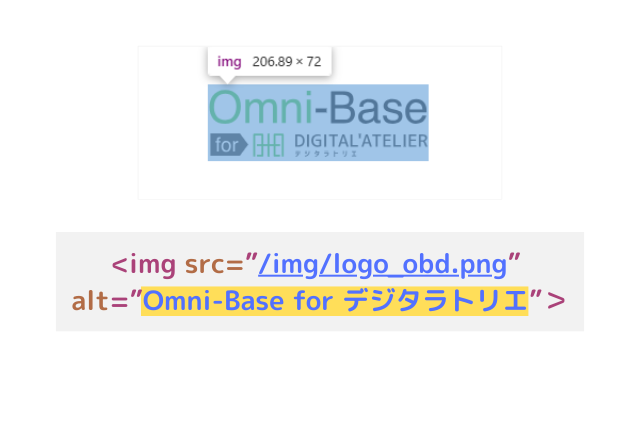 altが記載されている例